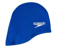 Speedo Junior Polyester Swim Cap - Blue