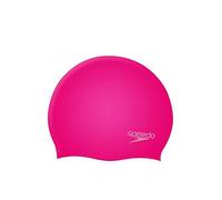 Speedo Unisex-Youth Plain Moulded Silicone Junior Swimming Caps