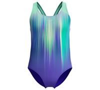 Speedo Digital Placement Splashback Teen Swimsuit - 15-16 Years - Blue/Purple