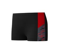Speedo Kids Dive AqSht Anth/Red 7-8 Years