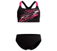 Speedo - Kid's Medley Logo 2 Piece - Bikini size 30, black