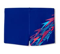 Speedo Boys Medley Logo Aquashort Swimmers Blue Size 7-8 Years