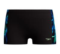 Speedo Print Panel Swimming Boxer Black 11-12 Years Boy