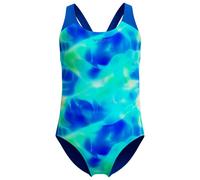 Speedo - Kid's Print Splashback One Piece - Swimsuit size 24, blue