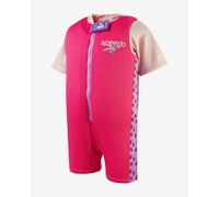 Speedo Learn To Swim Character Printed Floatsuit Pink Pastel Lilac Beige Kids - 5-6