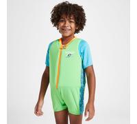 Speedo Learn To Swim Character Printed Floatsuit Green 5-6 Years