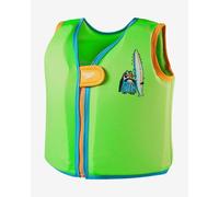 Speedo Learn To Swim Printed Character Flotation Vest Light Green Light Blue Yellow Kids - 2-4