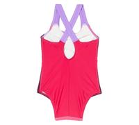 Speedo Learn To Swim Printed Crossback Swimsuit Pink 24 Months Girl