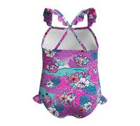 Speedo Learn To Swim Printed Frill Thinstrap Swimsuit