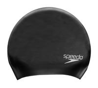 Speedo Long Hair Silicone Swimming Cap Adult Black