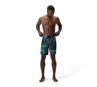 Speedo Lookout Board Shorts | 4-Way Stretch Soft Fabric | Surf | Swim | Gym | Run | Quick Drying30 Turquoise