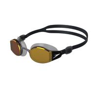 Speedo Mariner Pro Mirrored Goggles - Black/ Clear/ Fire Gold