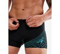 Speedo Medley Logo Aquashort Swim Shorts Black Blue - 28