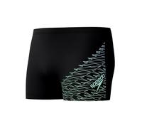 Speedo Medley Logo ASHT Green Black/Alfalfa Green - 9