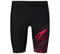 Speedo Men's Medley Logo Swim Jammer, Black, 30