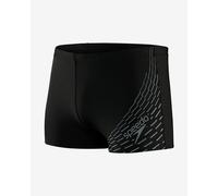 Speedo Medley Logo Swim Shorts Black Grey - 28