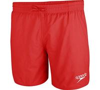 Speedo Men's 16" Watershort Swiming Trunks| Quick Dry | Comfortable Fit | Clasic Style | Drawstring Waist, Fed Red, XXL