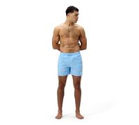Speedo Men's 16" Watershort Swiming Trunks| Quick Dry | Comfortable Fit | Clasic Style | Drawstring Waist, Sugar Blue/Celeste/Iris Mirror, L
