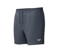 Speedo Men's 16" Watershort Swiming Trunks| Quick Dry | Comfortable Fit | Clasic Style | Drawstring Waist, Grey Lead/Black, M
