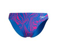 Speedo Men's Beachstar Printed 5cm Briefs | Statement Style | Flex Fabric | Beach Wear, RED, 32
