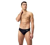 Speedo Men's Countour Eclipse Printed One Piece Swimsuit | Shaping Swiming Costume, Black/Countrygreen, 40/1740/17
