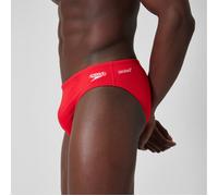Speedo Men's Endurance+ 7cm Brief Swimming Costume Swimsuit Briefs Red BNWT