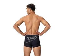 Speedo Men's Endurance+ Logo Aquashort, Anthracite, 28