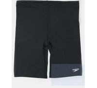Speedo Men's ECO Endurance+ V Cut Mid Jammer Swimming Trunks| Chlorine Resistance | Recycled Fabric | Comfort Fit | Swim Training | Fitness, Black, 32