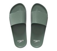 Speedo Men's Essential Slides | Pool Sliders | Quick Dry, Soft Olive, 11
