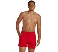 Speedo Men's Solid Leisure Watershorts - Red, X-Large/16-Inch