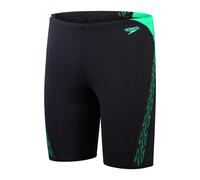 (30R, Navy/Green) Speedo Mens Hyper Boom Splice Jammer Shorts