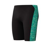 Speedo Men's Hyperboom Panel Jammer | Swim Training | Fitness | Chlorine Resistant Swimwear, Turquoise, 38
