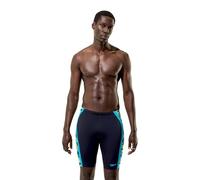 Speedo Men's Hyperboom Splice Jammer, Anthracite/Hyper Teal, 36