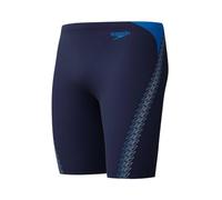 Speedo Men's Hyperboom Splice Jammer Swimming Trunks | Quick Drying | Training | Fitness | Chlorine Resistant Swimwear, Lagoon Blue/Celeste, 30