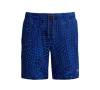 Speedo Men's Lookout Board Shorts | 4-Way Stretch Soft Fabric | Surf | Swim | Gym | Run | Quick Drying, Blue, 32