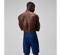 Speedo Men's Lookout Board Shorts | 4-Way Stretch Soft Fabric | Surf | Swim | Gym | Run | Quick Drying, Blue, 34