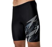 Speedo Mens Medley Logo Jammer, Grey, Size 34, Men Grey
