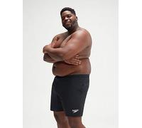 Speedo Mens Plus Size Essential 16" Watershort, Black, Size 5Xl, Men Black