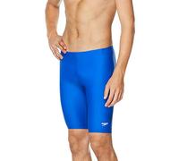 Speedo Men's Powerflex Eco Solid Jammer Swimsuit Short, New Sapphire, 36