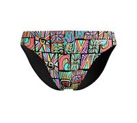 Speedo Men's Print Beachstar Brief 2" Brief, Neon Violet, 28