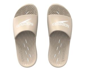 Speedo Men's Slides | Pool Sliders | Quick Dry, Check, 6