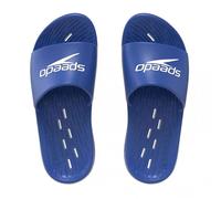 Speedo Men's Slides | Pool Sliders | Quick Dry Sandals, Navy, 11