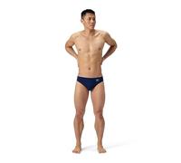 Speedo Men's Solid Brief Endurance+ Swim Trunks Swimmers Navy Size 38
