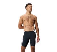 Speedo Mens Solid Splice Swimming Jammer - Anthracite/Lead Grey