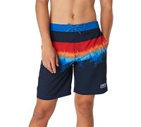 Speedo Men's Standard Swim Trunk Knee Length Boardshort Bondi Printed, 20" Above The Trees Peacoat
