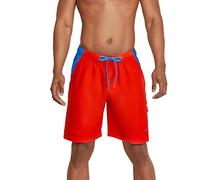 Speedo Men's Standard Swim Trunk Knee Length Marina Sport Volley, Spicy Orange, Medium