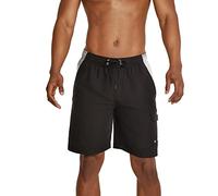 Speedo Men's Swim Trunk Knee Length Marina Sport Volley, Asphalt, Medium