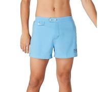 Speedo Men's Swim Trunk Short Length Beachsider Solid, Azure Blue, Small