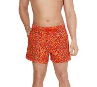Speedo Men's Swim Trunk Short Length Redondo Printed, Leopard Spicy Orange, X-Large
