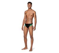 Speedo Men's Swimsuit Brief Endurance+ Splice Team Colors